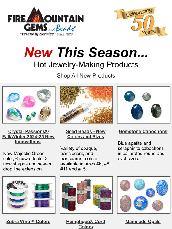 Catalog Firemountain Beads Jewelry Findings Fire Mountain Jewels