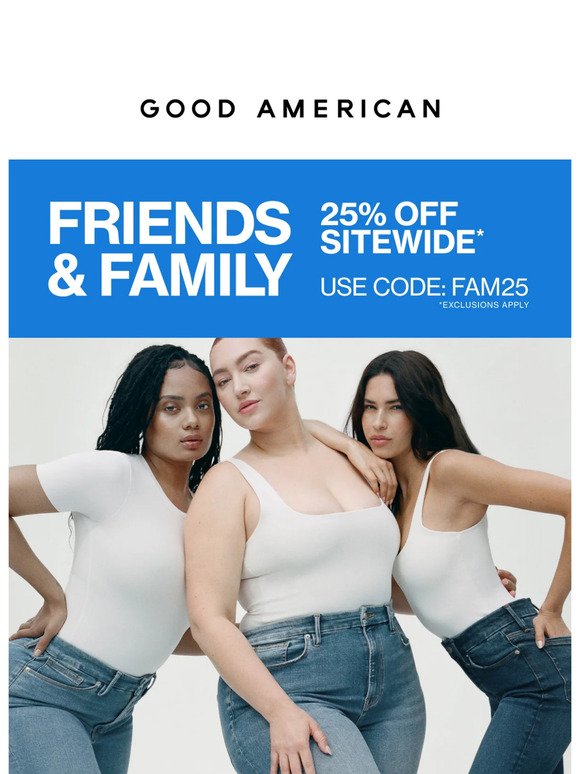 Friends & Family Sale Starts NOW