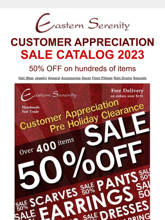 Eastern Serenity New 50 OFF catalogs in your mailbox now Milled