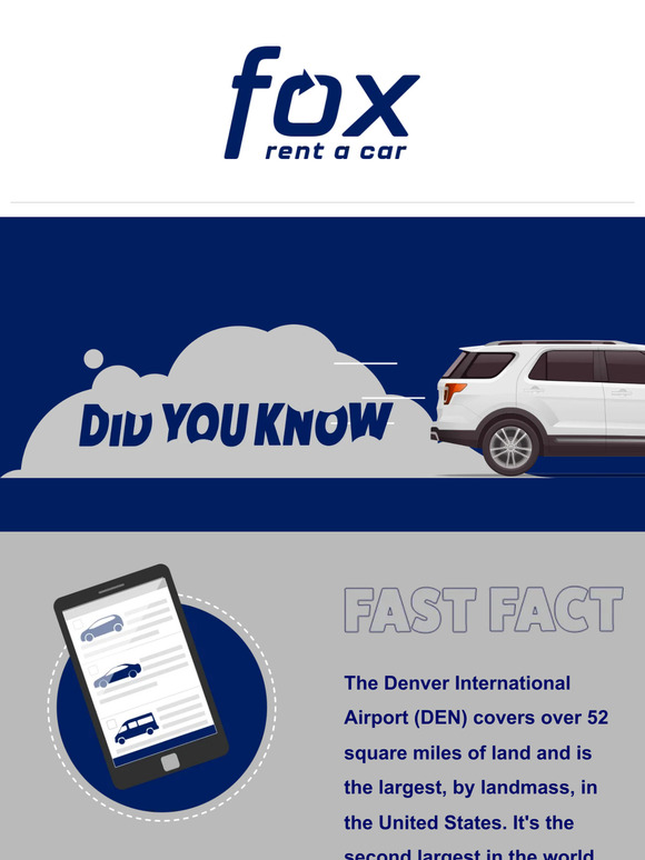 Fox Rent A Car 100 FOX CAR RENTAL LOCATIONS WORLDWIDE Milled