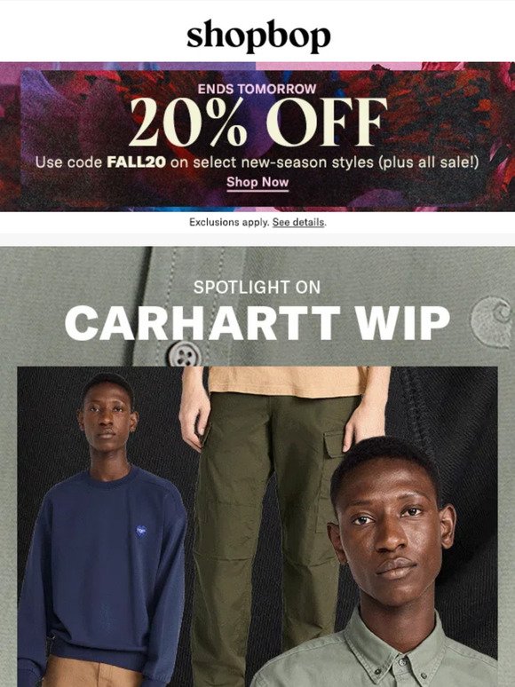 New from Carhartt WIP