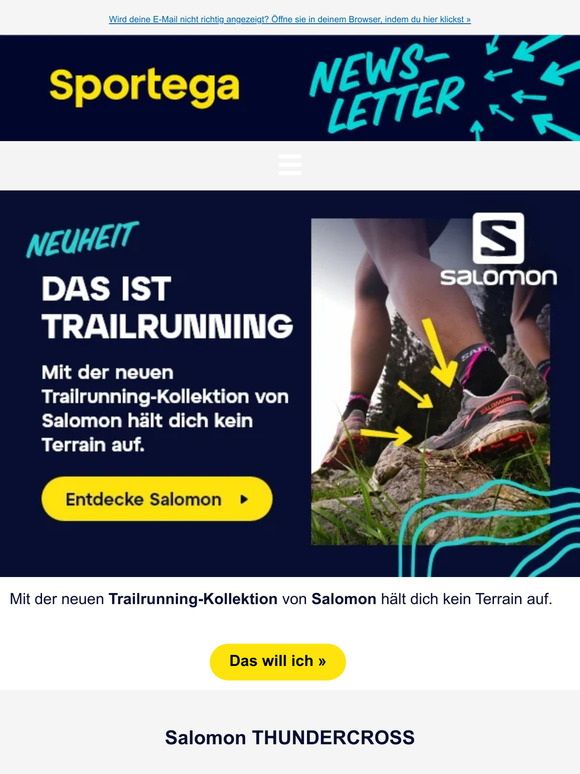 Mit der neuen Trailrunning-Kollektion von Salomon hält dich kein Terrain auf.