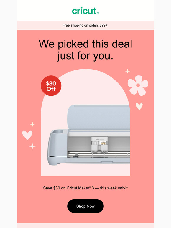 Cricut 😯 30 Off Cricut Maker 3 Milled