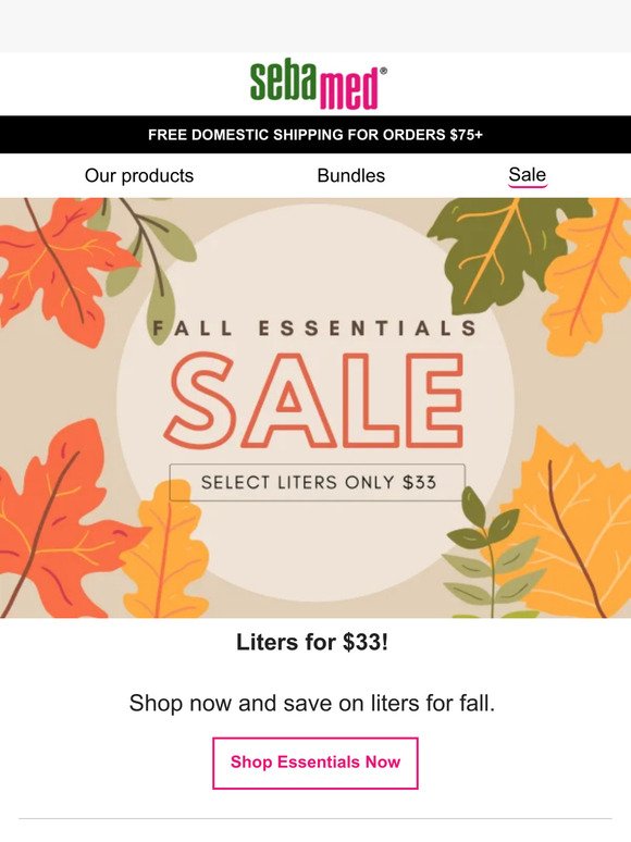 🍂 Liters for $33?! Yes, please 🍂