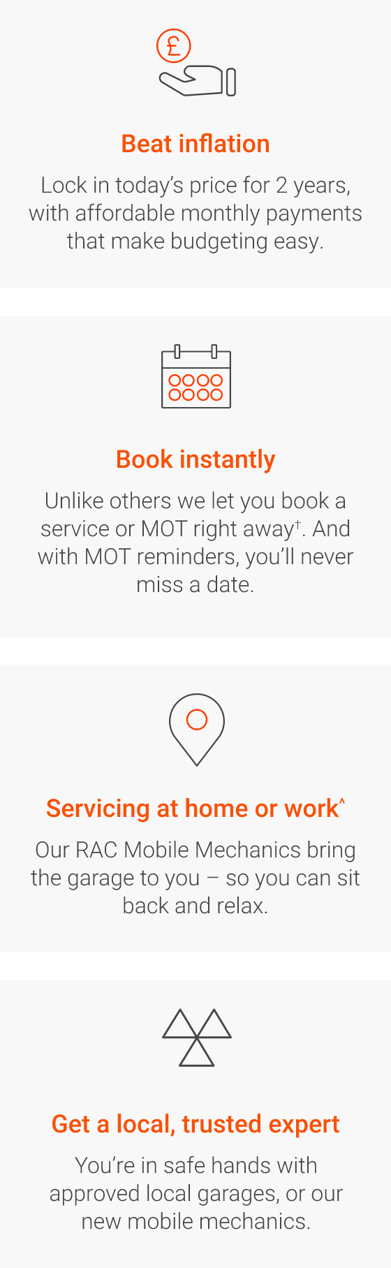 Pay Rac Car Insurance RAC Car Insurance: Pay monthly for your MOT & service | Milled