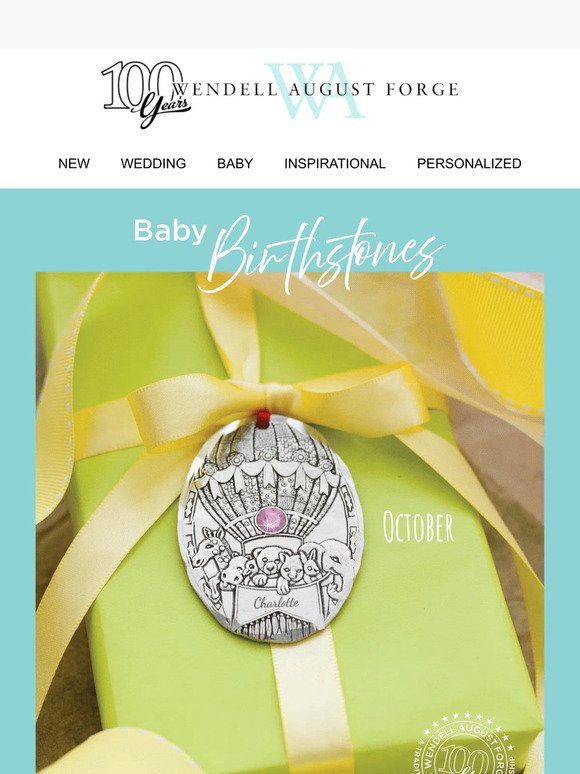NEW ❤️ Adorable Baby Birthstone Ornaments are Here!