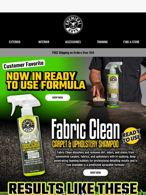 Chemical Guys JUST LAUNCHED Remove Dirt & Stains from Carpet With a