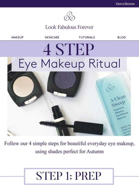 Your 4 Step Eye Makeup Ritual
