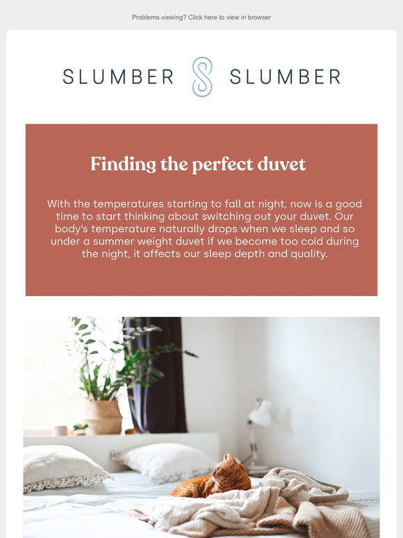 Pick the perfect duvet! 😴