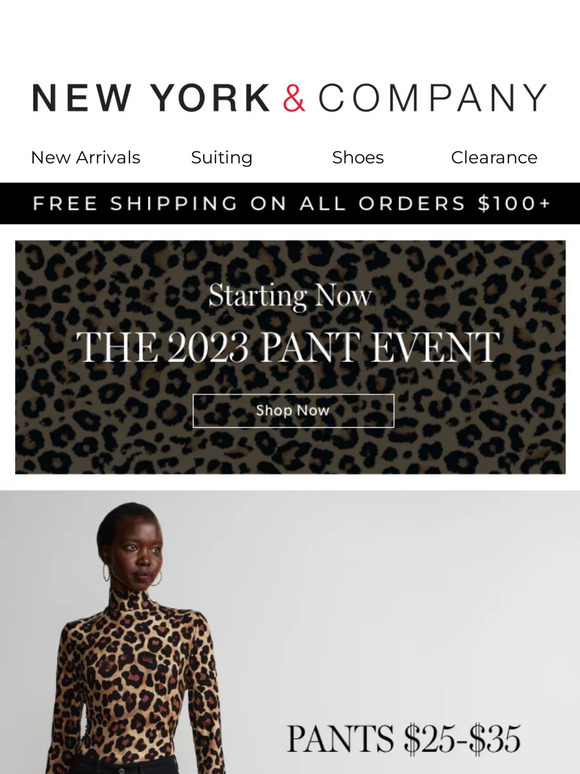 STARTING NOW! THE 2023 PANT EVENT IS HERE!