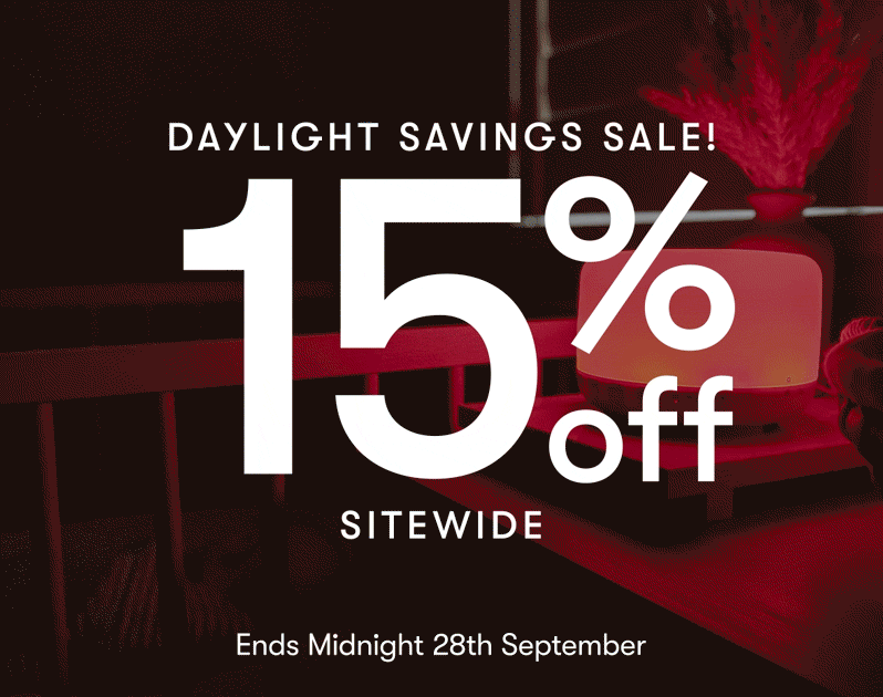 Glow Dreaming Daylight Savings Prep...15 off SITE WIDE! Milled