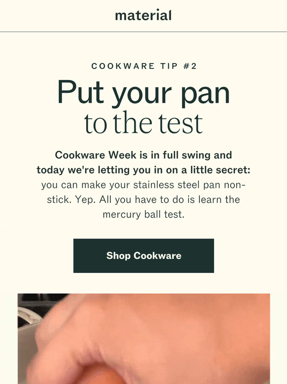 Ever heard of the mercury ball test?
