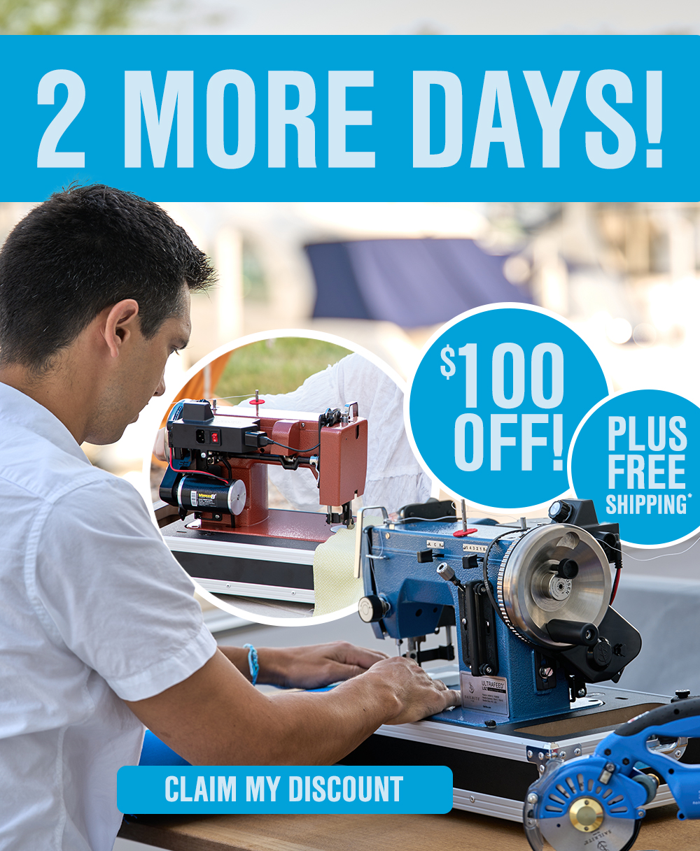 Sailrite ⏱️ Time’s Ticking On This Sale! Milled
