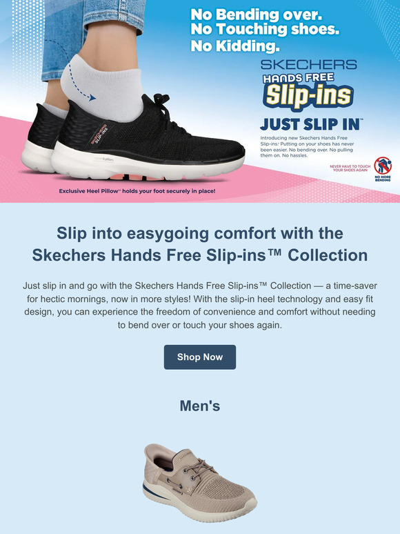 SKECHERS: New styles in: Skechers Hands Free Slip-ins™ Collection for ...