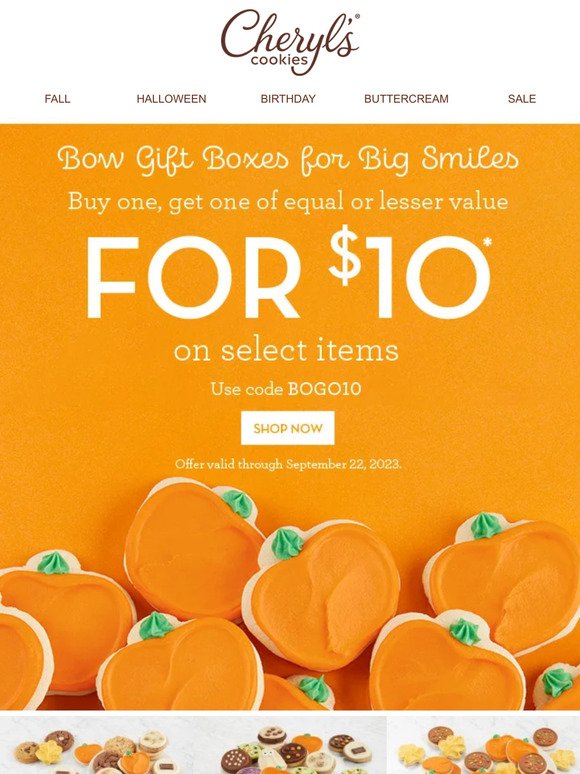 Oh so sweet! Buy one, get one for $10.