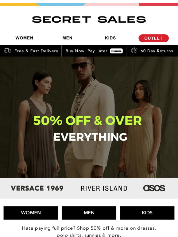 1/2 PRICE & OVER off EVERYTHING! Ted Baker, ASOS, Aus Wooli Ugg...