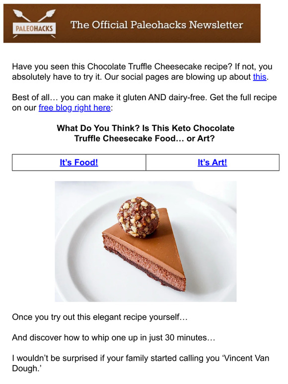 Chocolate Truffle Cheesecake…or Modern Art?