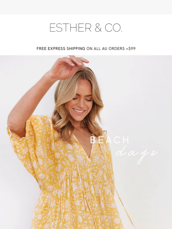 Esther Boutique: Throw On & Go! New Beach Dresses 🌞 | Milled