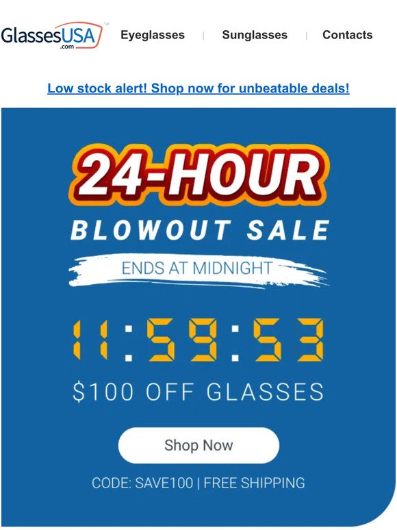 💥 24-HOUR SALE 💥 Grab these deals before midnight ⏰⏰⏰