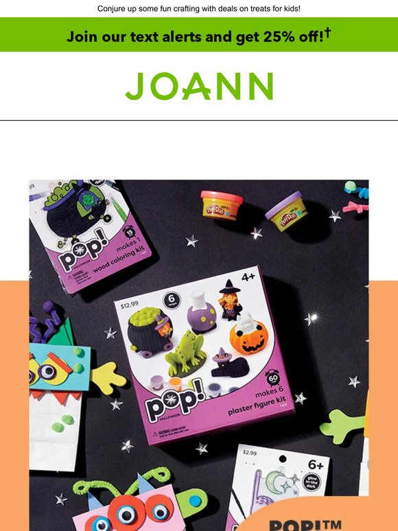 Spooky fun deals: Up to 50% off Halloween crafts for kids!
