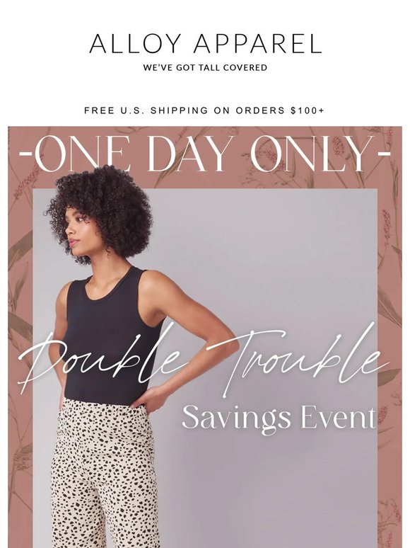 Loco for BOGO 🤪 50% Off ALL Pants & Jeans