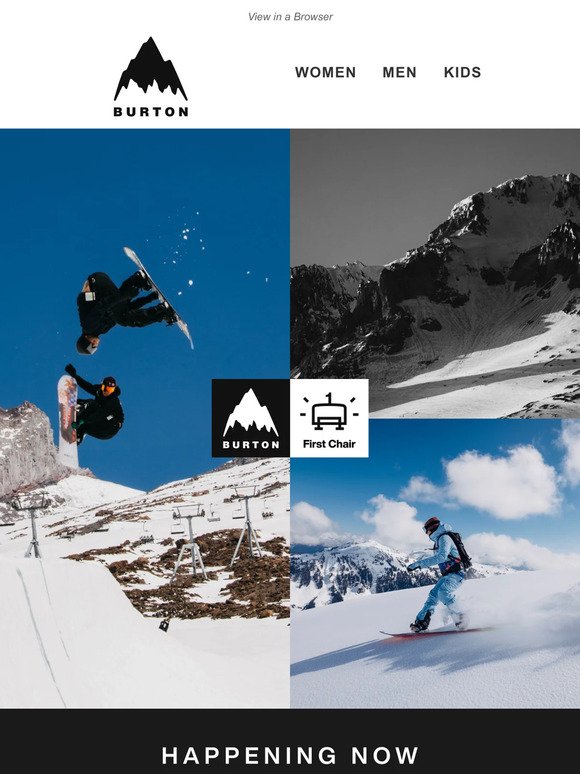 Sign Up and Win Burton Outerwear