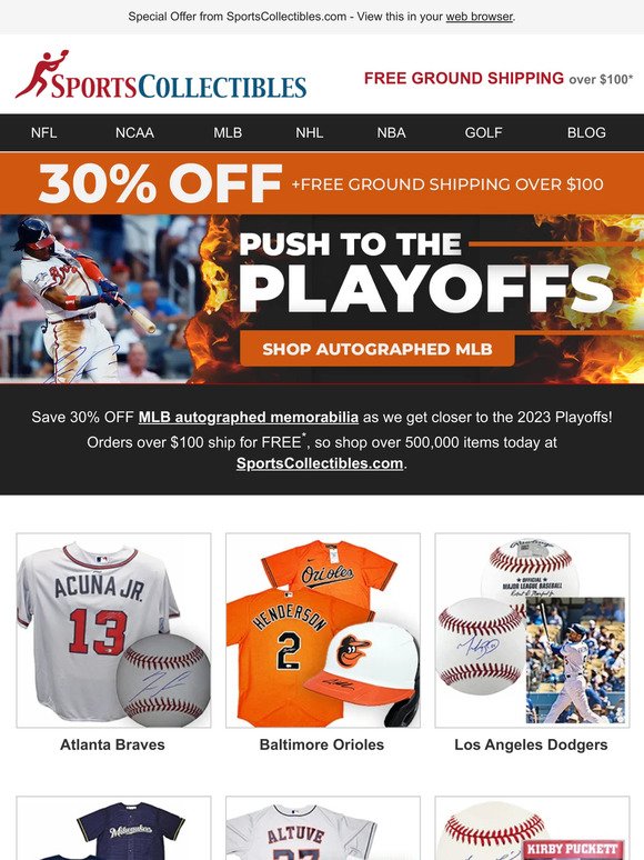 Save 30% today on Out-of-the-Park Playoff Contenders