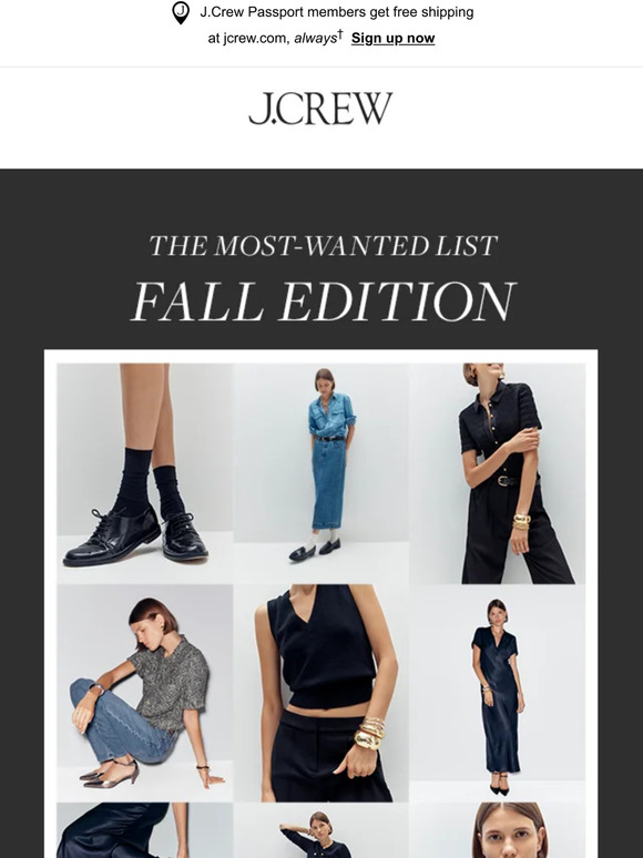 The most-wanted list: fall edition