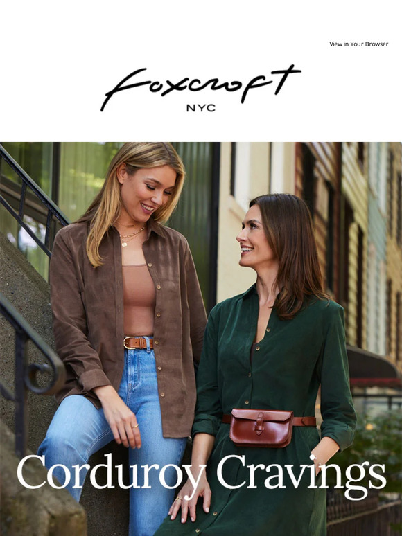 Fall Fashion Alert: Elevate Your Look with Versatile Corduroy Styles.