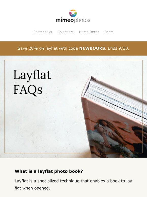 What exactly is a layflat photo book?