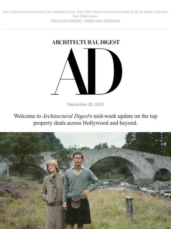 Architectural Digest Olivia Wilde Sells, Zoe Saldana Lists—This Week