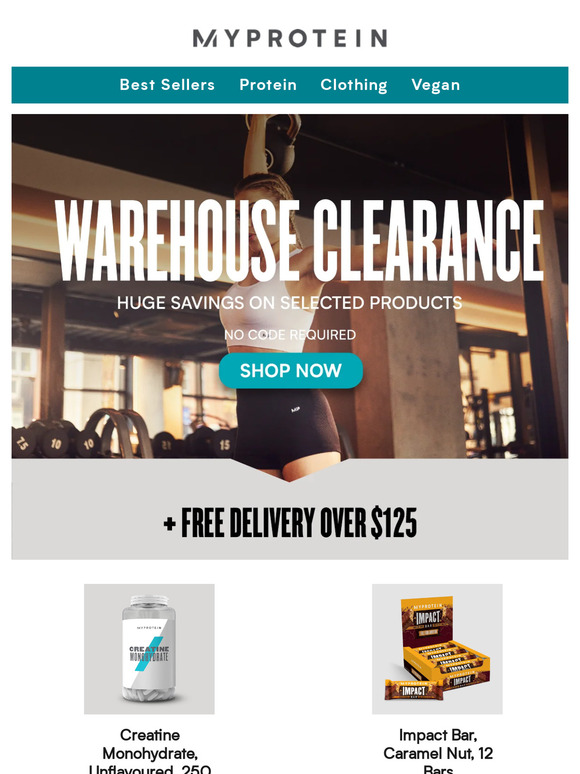 Time to stock up ! Spring clearance sale 💪