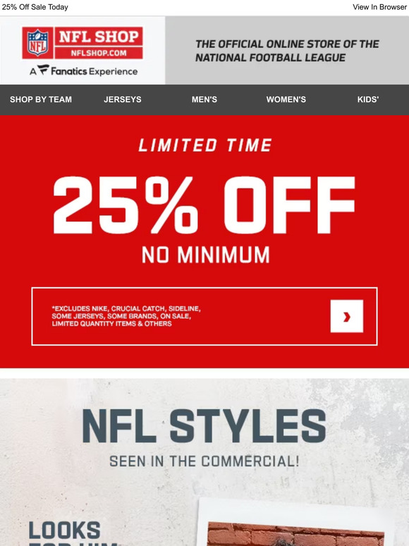 National Football League (NFL): NFL Polos For Any Occasion + 25% OFF Sale