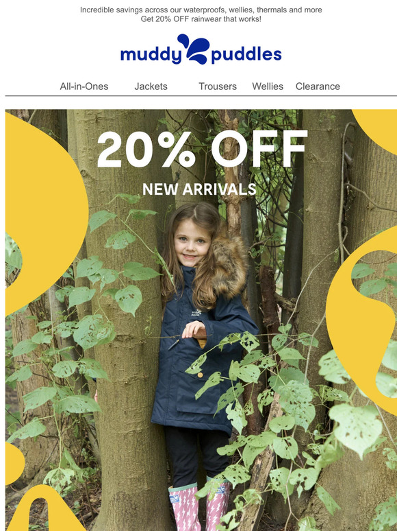 20% OFF new arrivals 🤸‍♀️ Meet our best-sellers