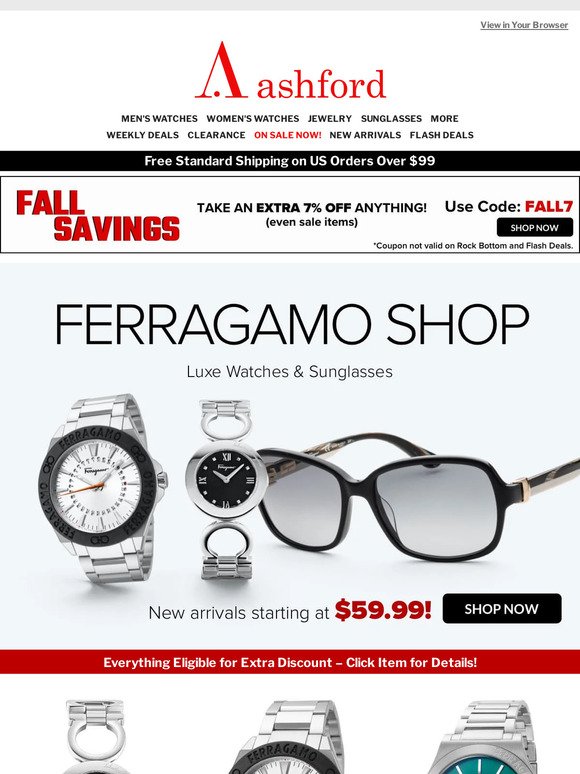 Must have FERRAGAMO styles just arrived