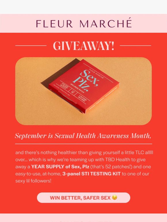 OUR SEXIEST GIVEAWAY EVER 💋 🔥