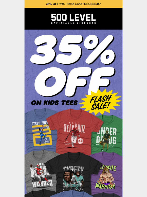 🚨 Kids Tee Flash Sale Incoming 🚨