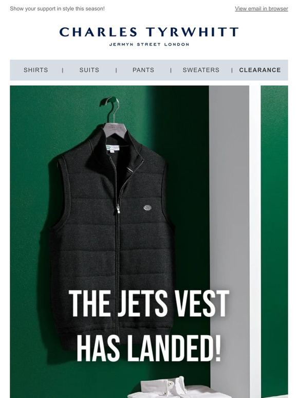The New York Jets Vest Has Landed