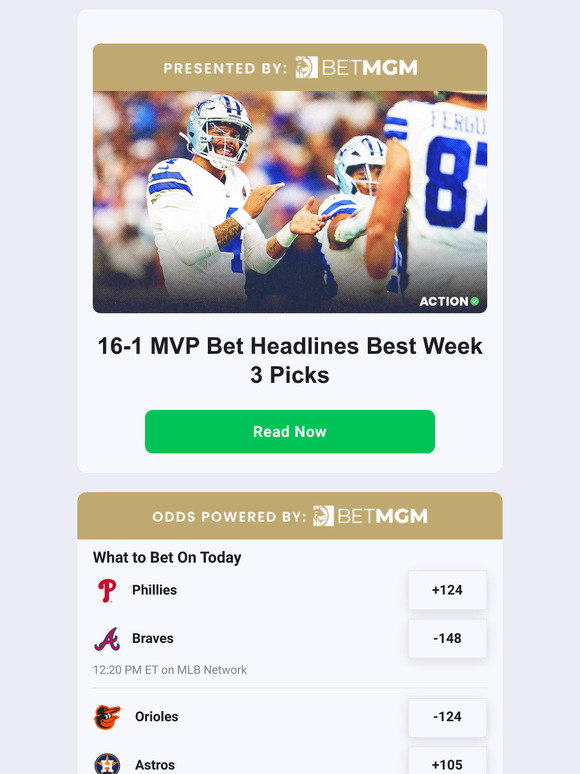 6 NFL Bets You NEED to Make for NFL Week 1! Chris Raybon & Stuckey's NFL  Picks