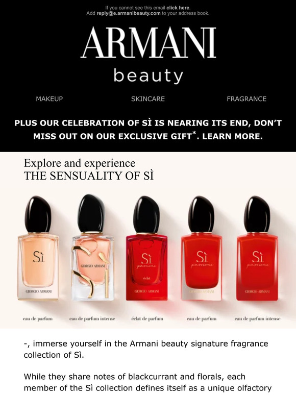 Armani Beauty Redeem your Luminous Silk Foundation sample Milled