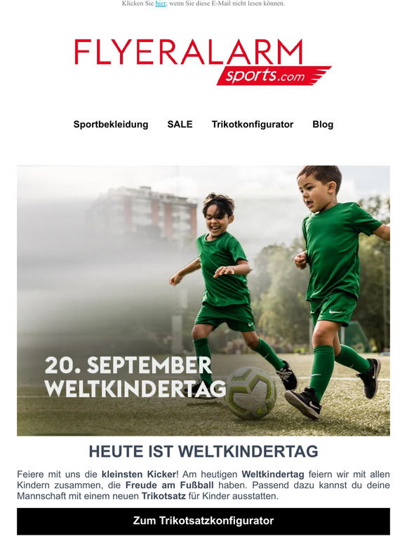Heute ist Weltkindertag!