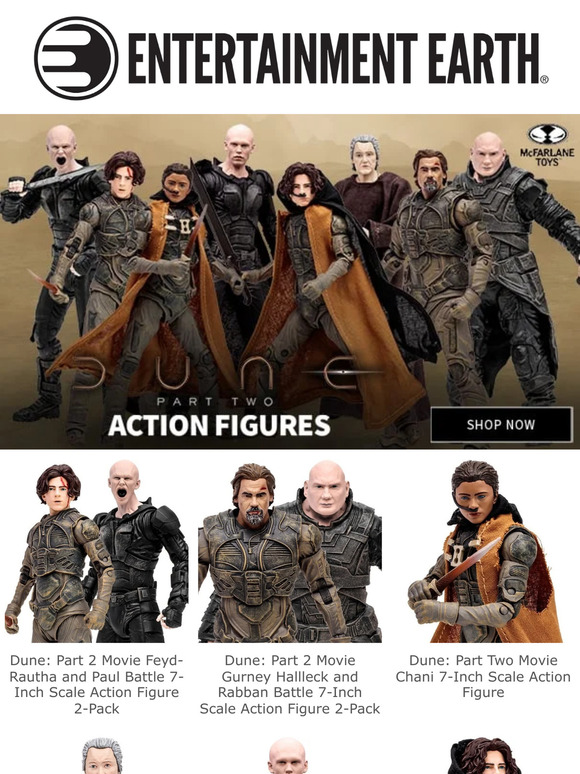 New Dune: Part Two Figures - Head to Arrakis Now!