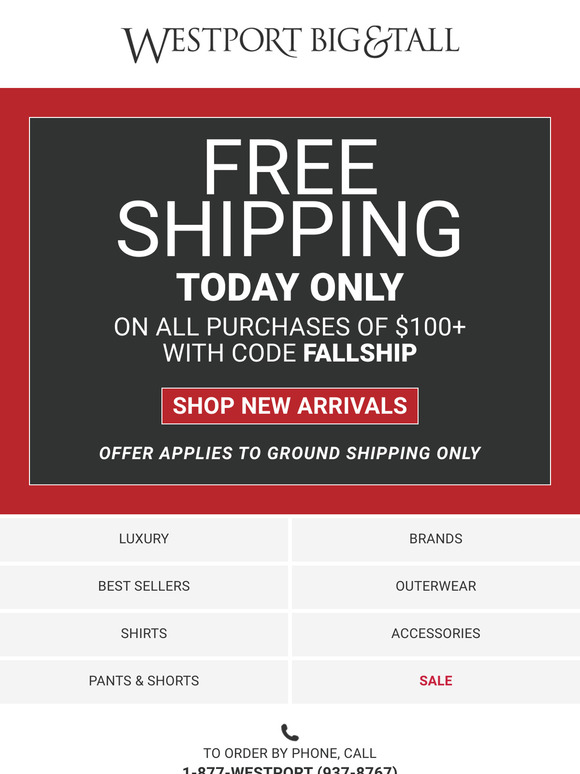 Today Only: Get FREE Shipping!