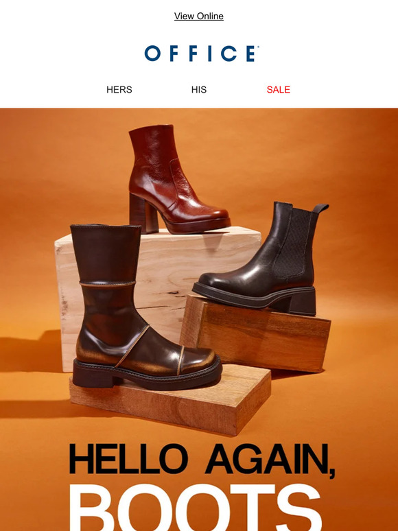 OFFICE Boots You Didn't Know You Needed 👢 Milled