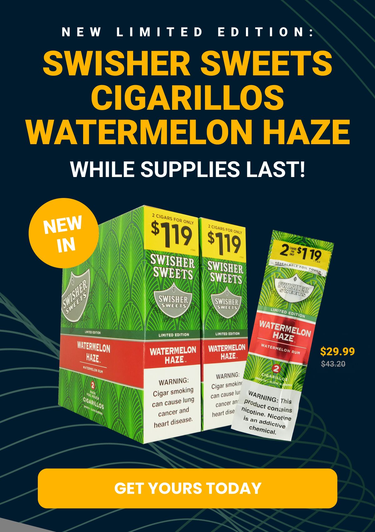 Rare Limited Edition Swisher Sweets - 8zyvgs4