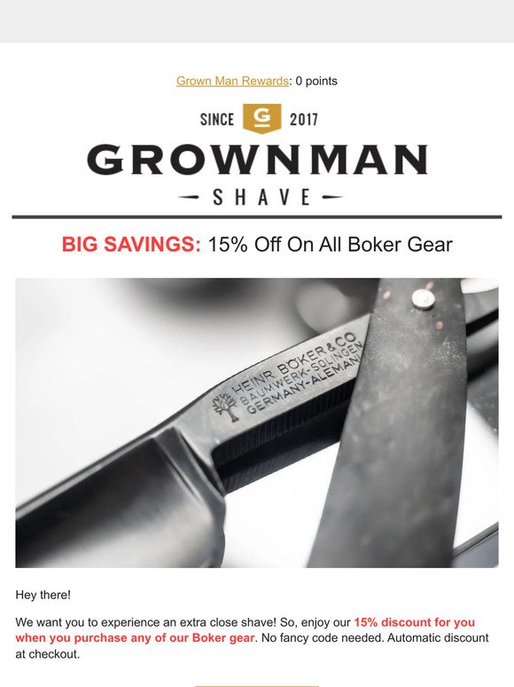 Enjoy your closest shave with HUGE savings inside