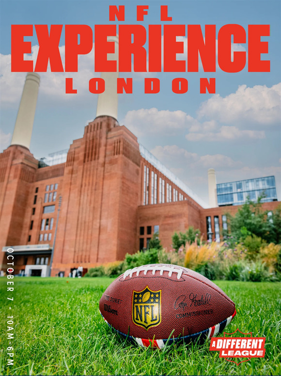 NFL Europe Shop NFL Experience London Coming to Battersea Power
