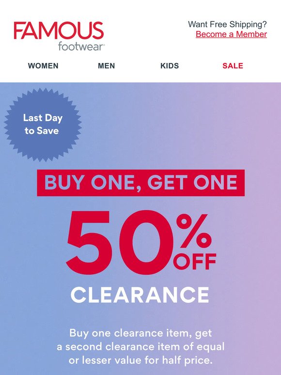 LAST DAY📣 BOGO 50% OFF clearance