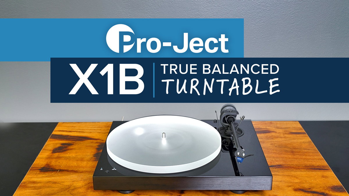 Pro-Ject X1B True Balanced Turntable
