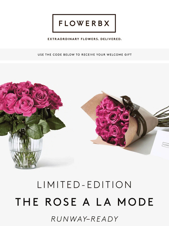 Fashion month: Shop the limited-edition rose